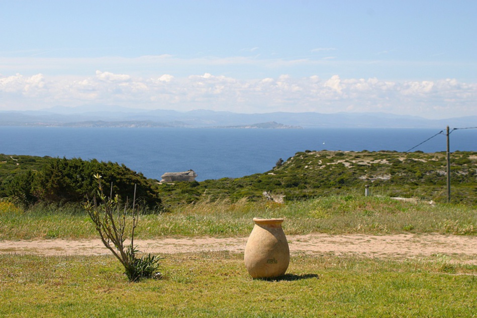 La vue depuis la location Pertusato