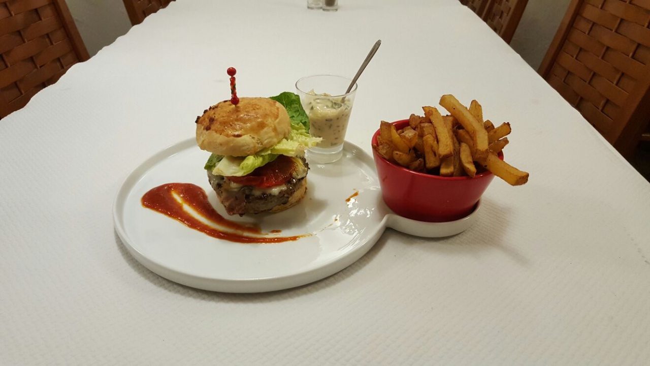 burger corse pain maison
