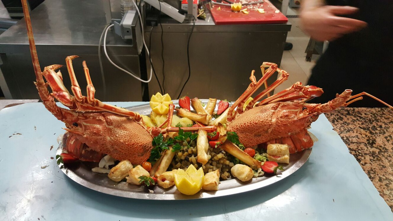 langouste grillée
